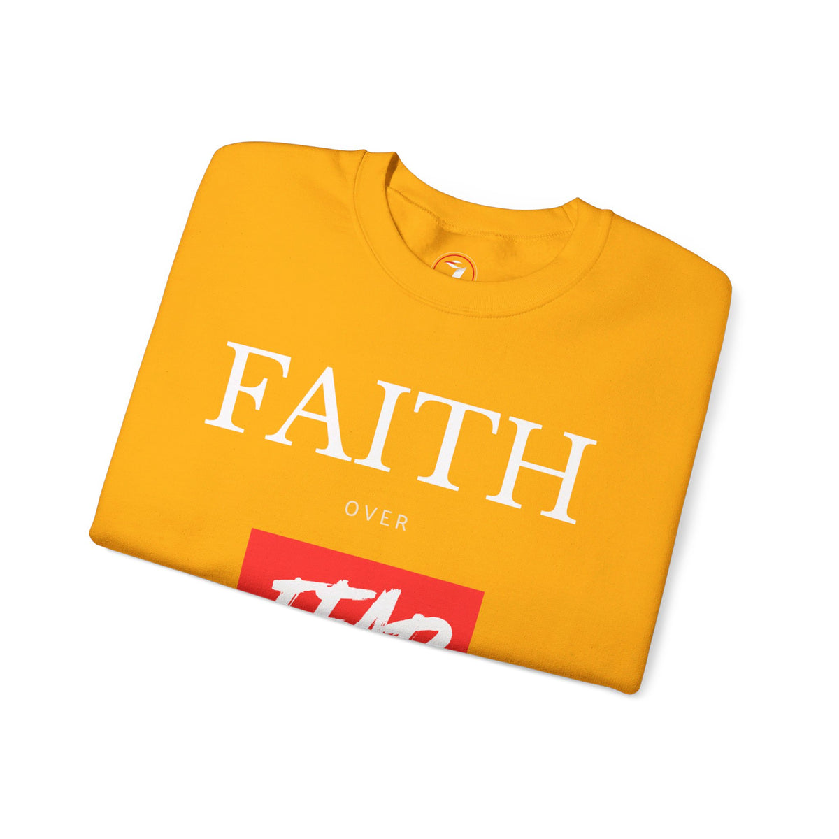 Faith over Fear Men's Unisex Heavy Blend™ Crewneck Sweatshirt
