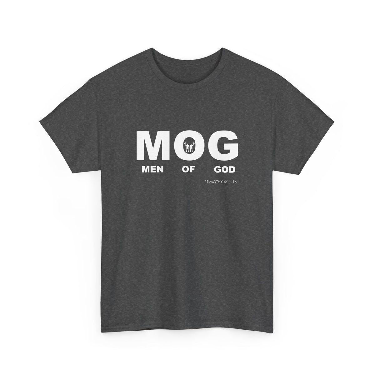 "MOG" Men of God Faith Based Graphic T-Shirt - Unisex Heavy Cotton Tee