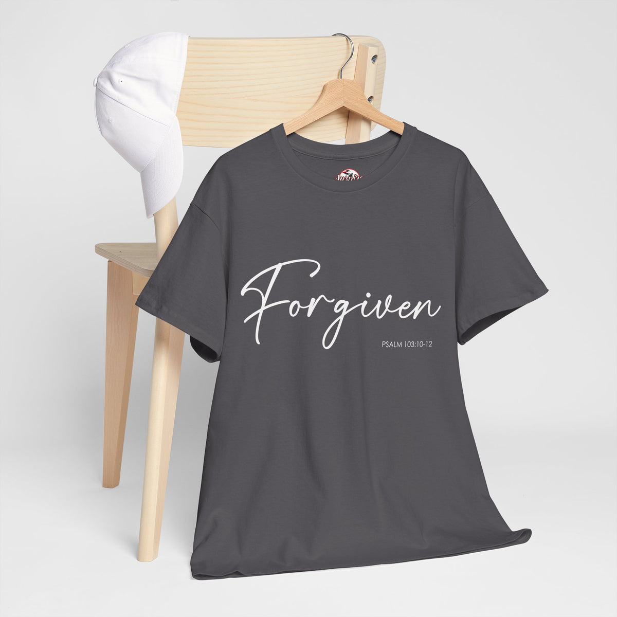 "Forgiven" Womens Christian Faith T-Shirt
