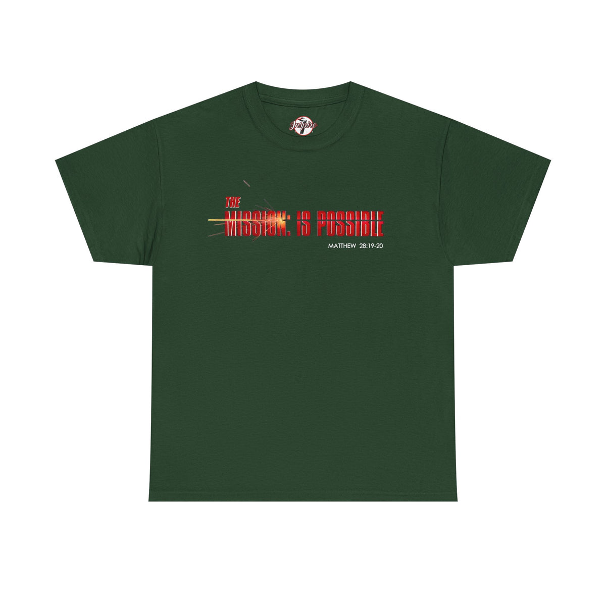 The Mission is Possible Motivational Unisex Graphic T-Shirt