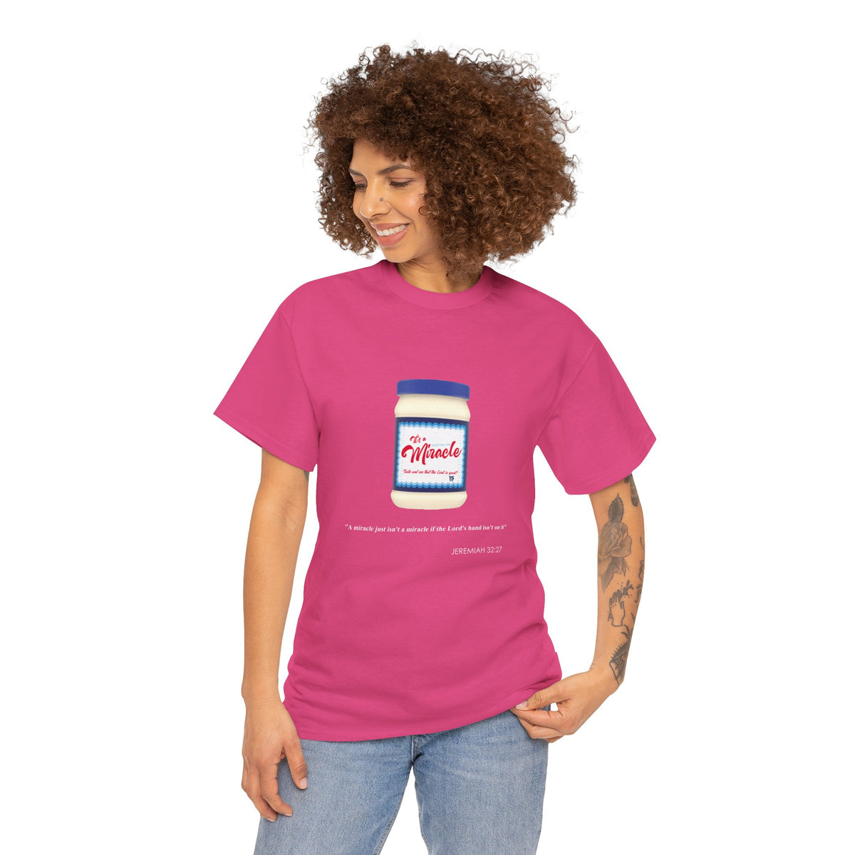 It's a Miracle Inspirational Unisex Heavy Cotton Tee