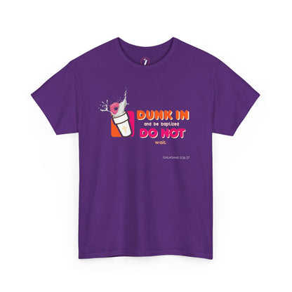 Dunkin Baptism Unisex Heavy Cotton Tee