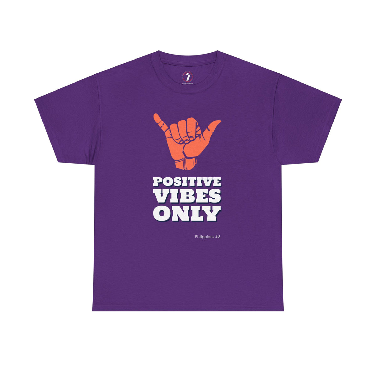 Positive Vibes Unisex Heavy Cotton Tee