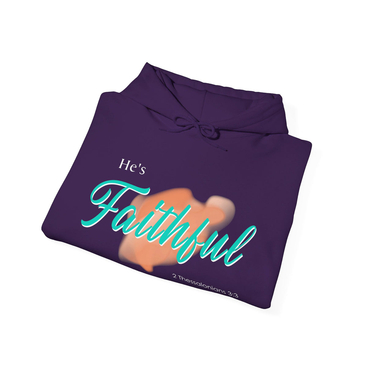 He's Faithful Unisex Heavy Blend™ Hooded Sweatshirt
