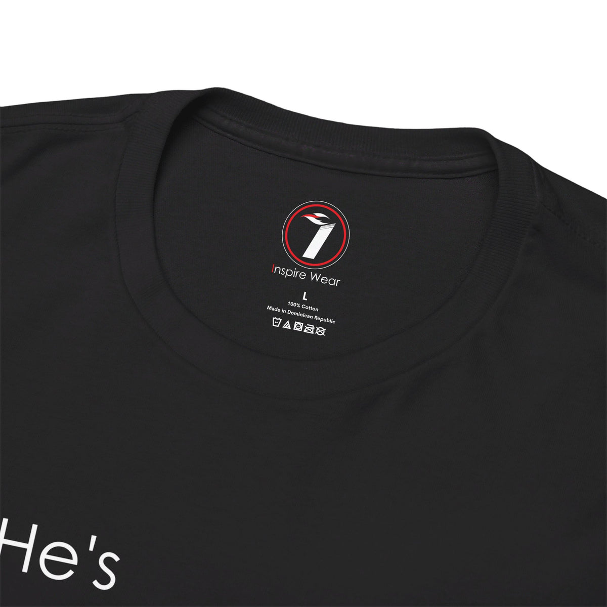 He's Righteous Unisex Heavy Cotton Tee