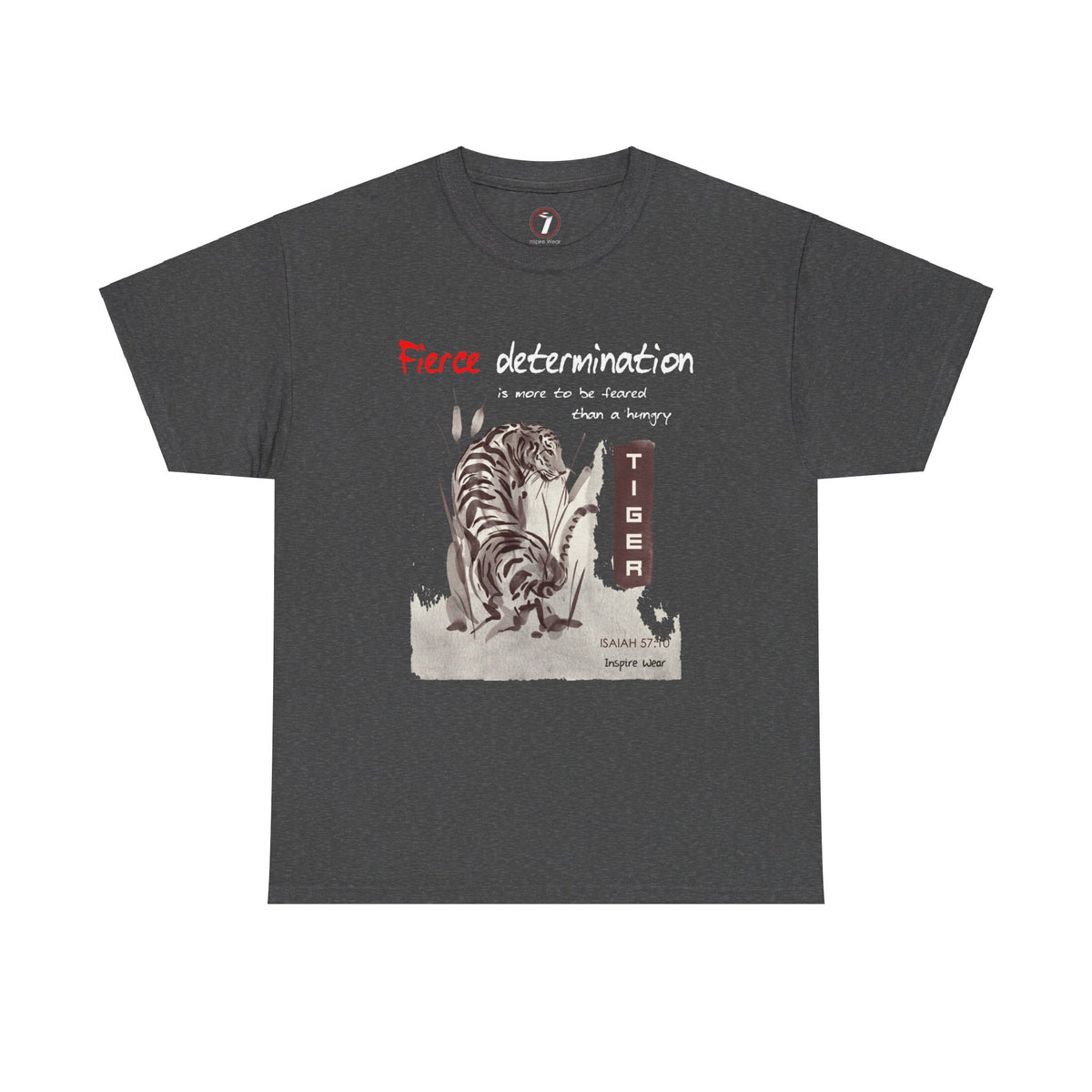 Fierce Determination Unisex Heavy Cotton Tee