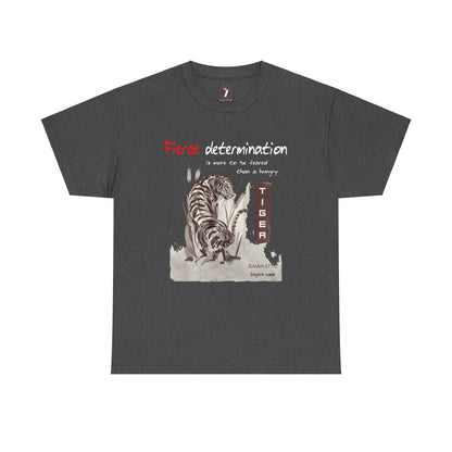 Fierce Determination Unisex Heavy Cotton Tee