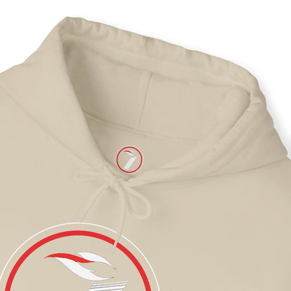 Inspire Wear white logo Unisex Heavy Blend™ Hooded Sweatshirt