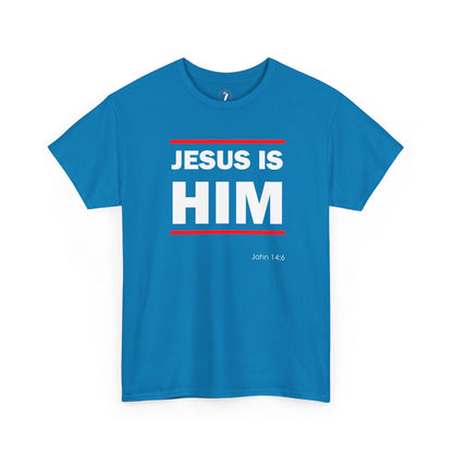 Jesus is Him Unisex Heavy Cotton Tee