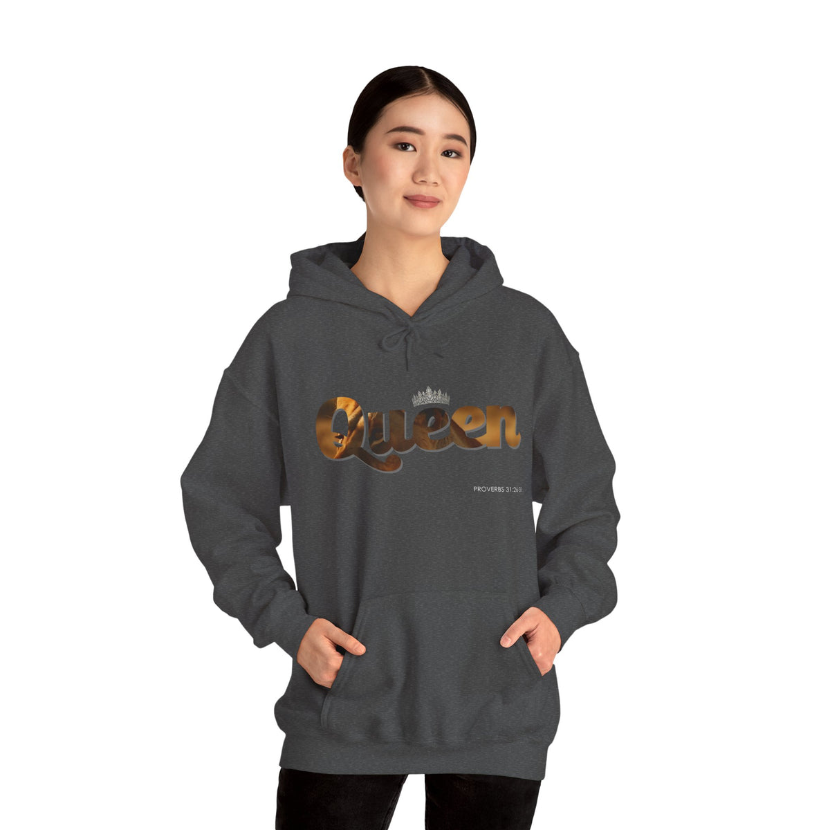 "Queen" Women's Graphic Pullover Hoodie