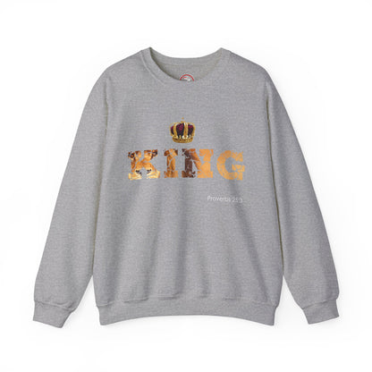 I Am King Unisex Heavy Blend™ Crewneck Sweatshirt