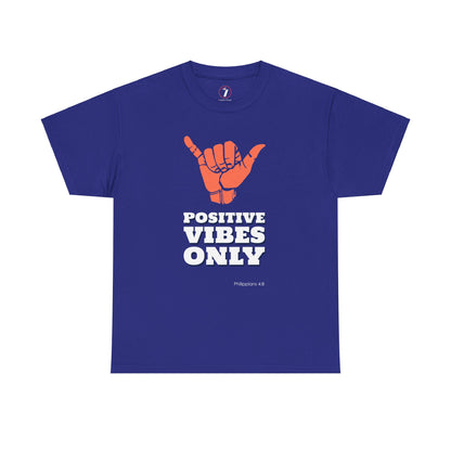 Positive Vibes Unisex Heavy Cotton Tee