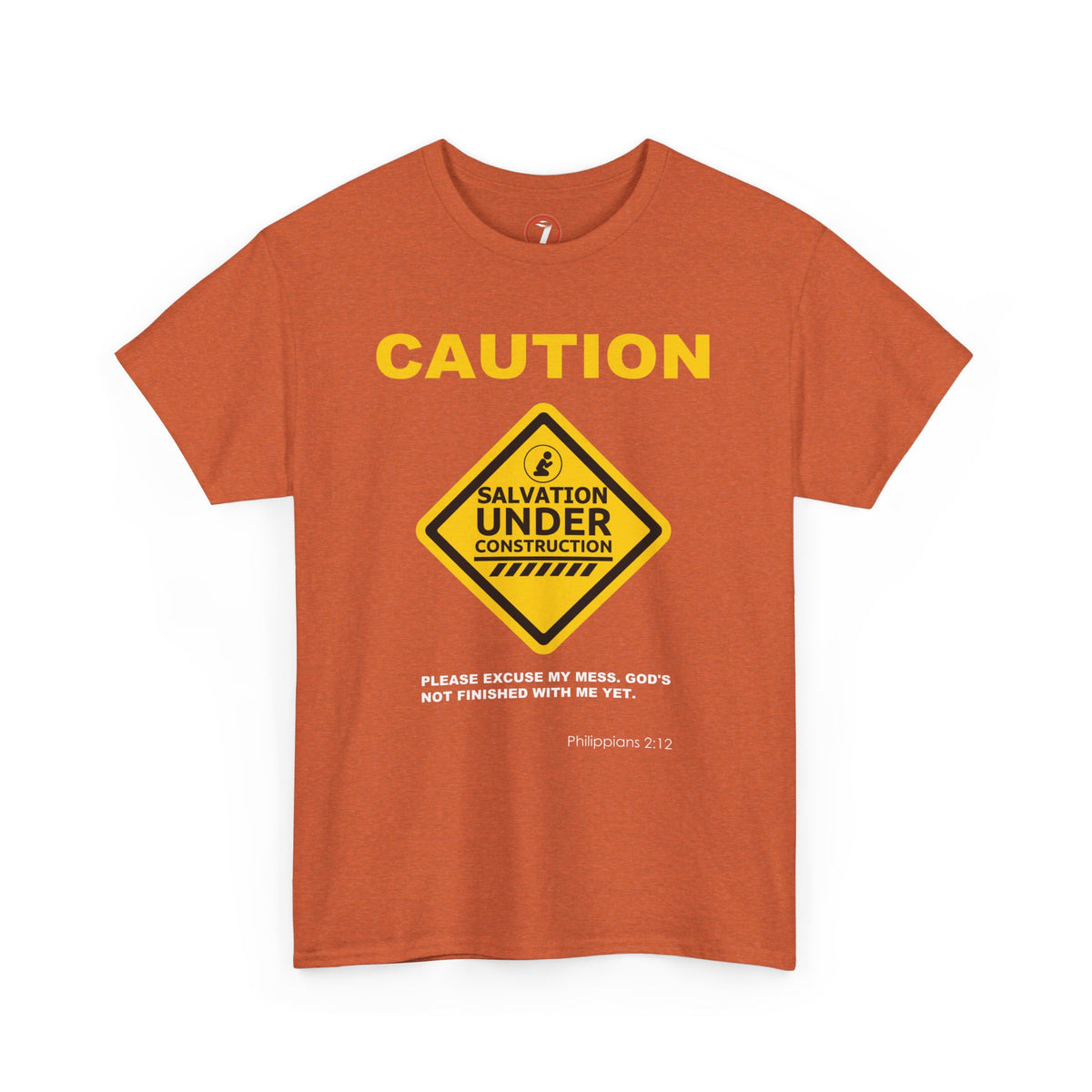 Salvation Under Construction Unisex Heavy Cotton Tee