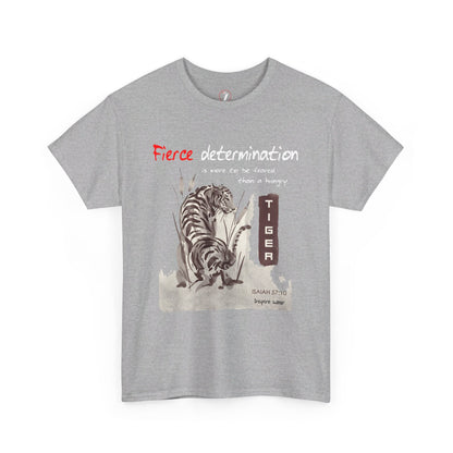 Fierce Determination Unisex Heavy Cotton Tee