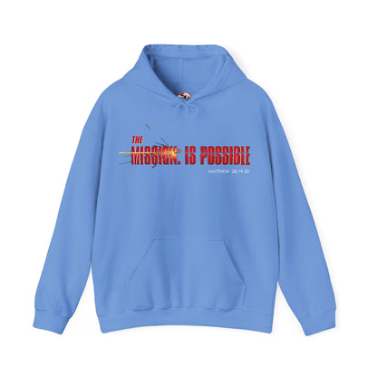 "The Mission is Possible" Motivational Pullover Hoodie