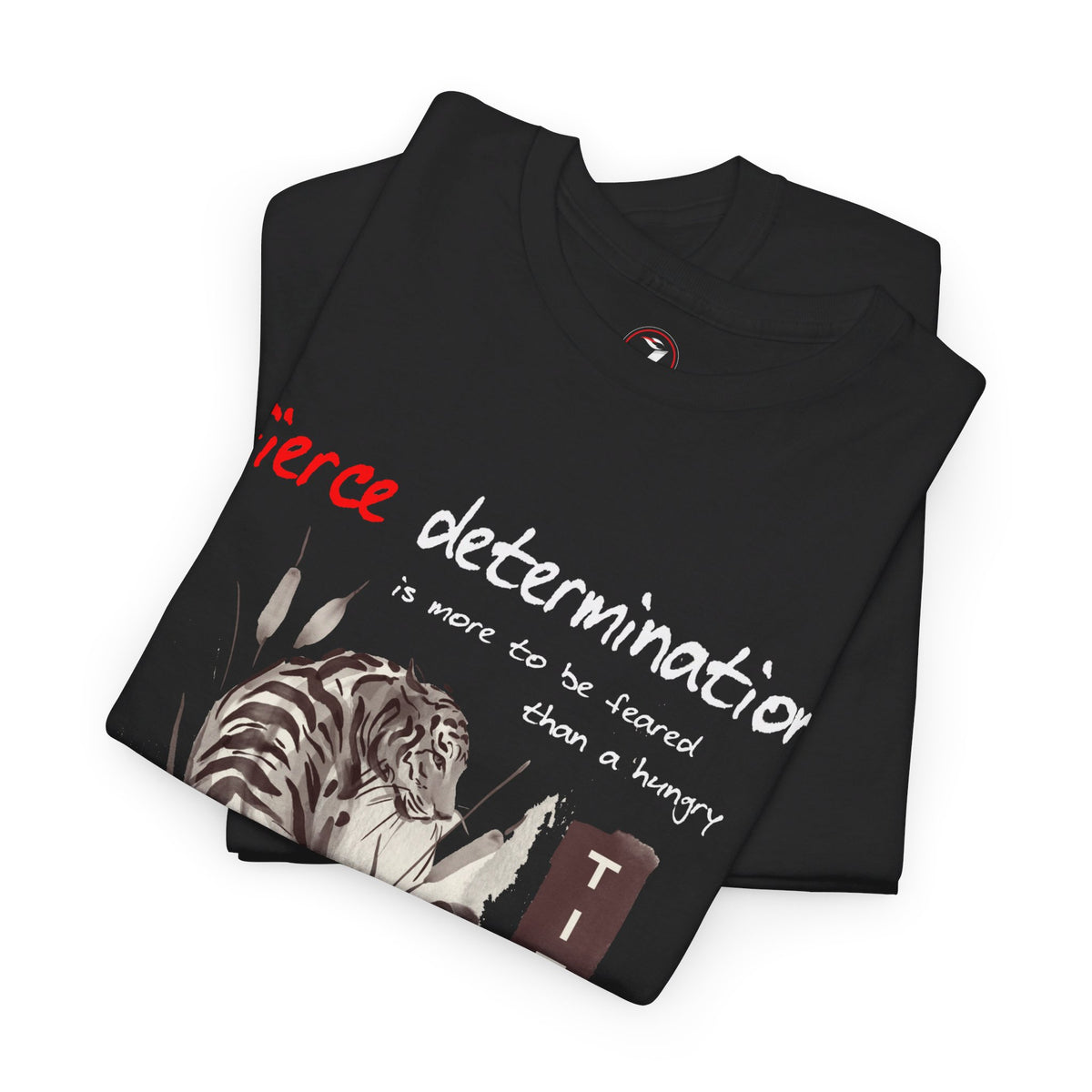 Fierce Determination Unisex Heavy Cotton Tee
