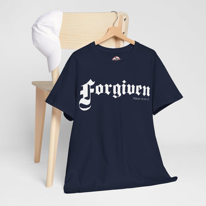 "Forgiven" Men's Inspirational Graphic Tee