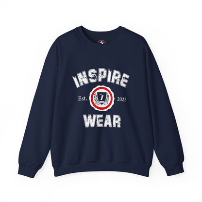 Inspire Wear Crested Unisex Heavy Blend™ Crewneck Sweatshirt