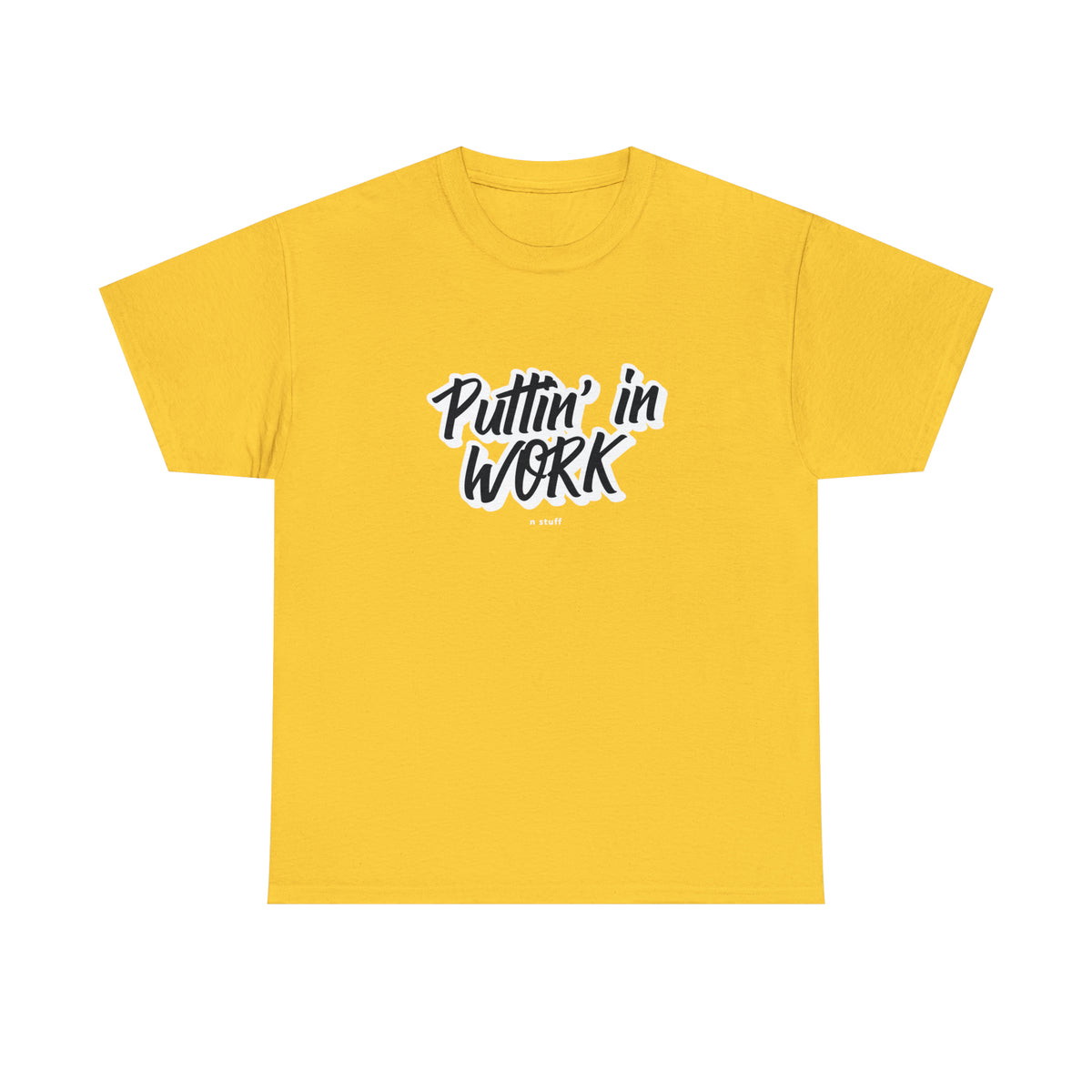Puttin' in Work Unisex Heavy Cotton Tee