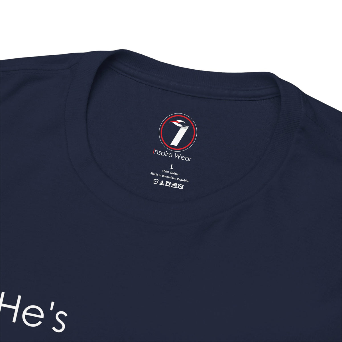He's Righteous Unisex Heavy Cotton Tee