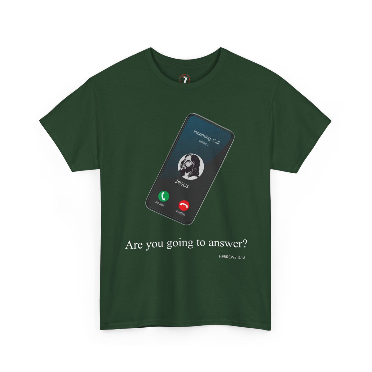 "Are You Going to Answer?" Inspirational Graphic Tee