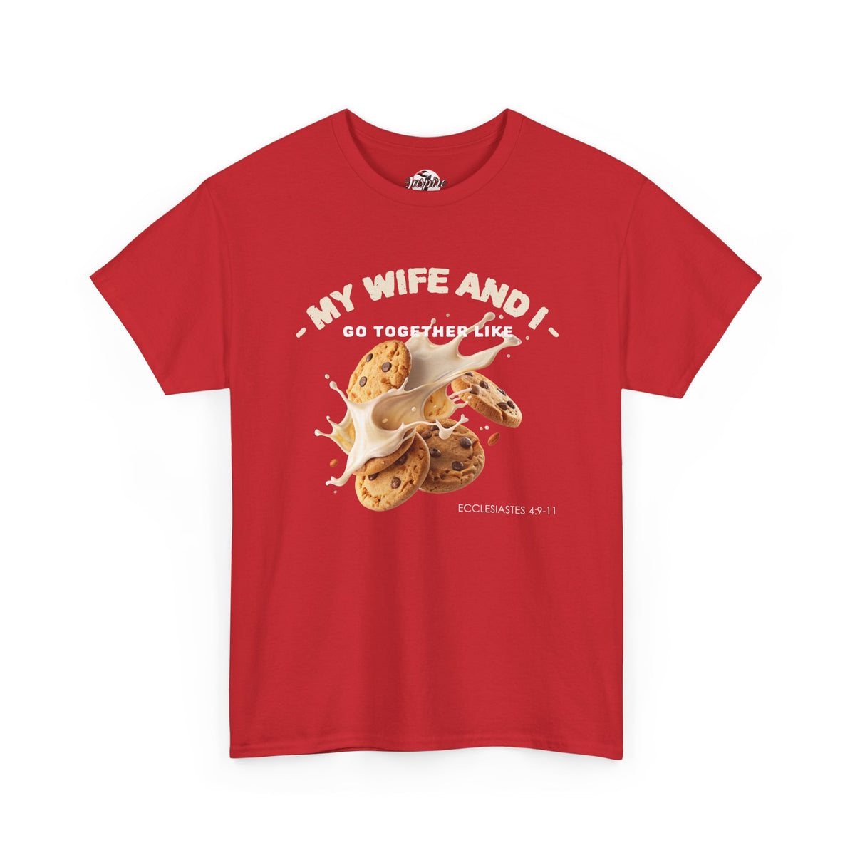 My Wife and I Go Together Like Cookies & Milk Men's Graphic Tee