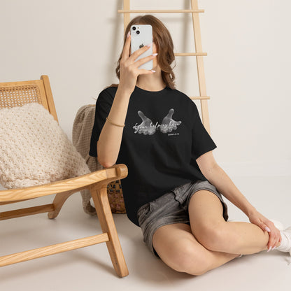"Your Help Is Here" Women's Crewneck Graphic T-Shirt