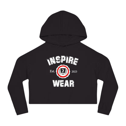 Inspire Wear Women’s Cropped Hooded Sweatshirt