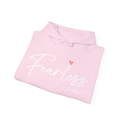 "Fearless" Inspirational Pullover Hoodie