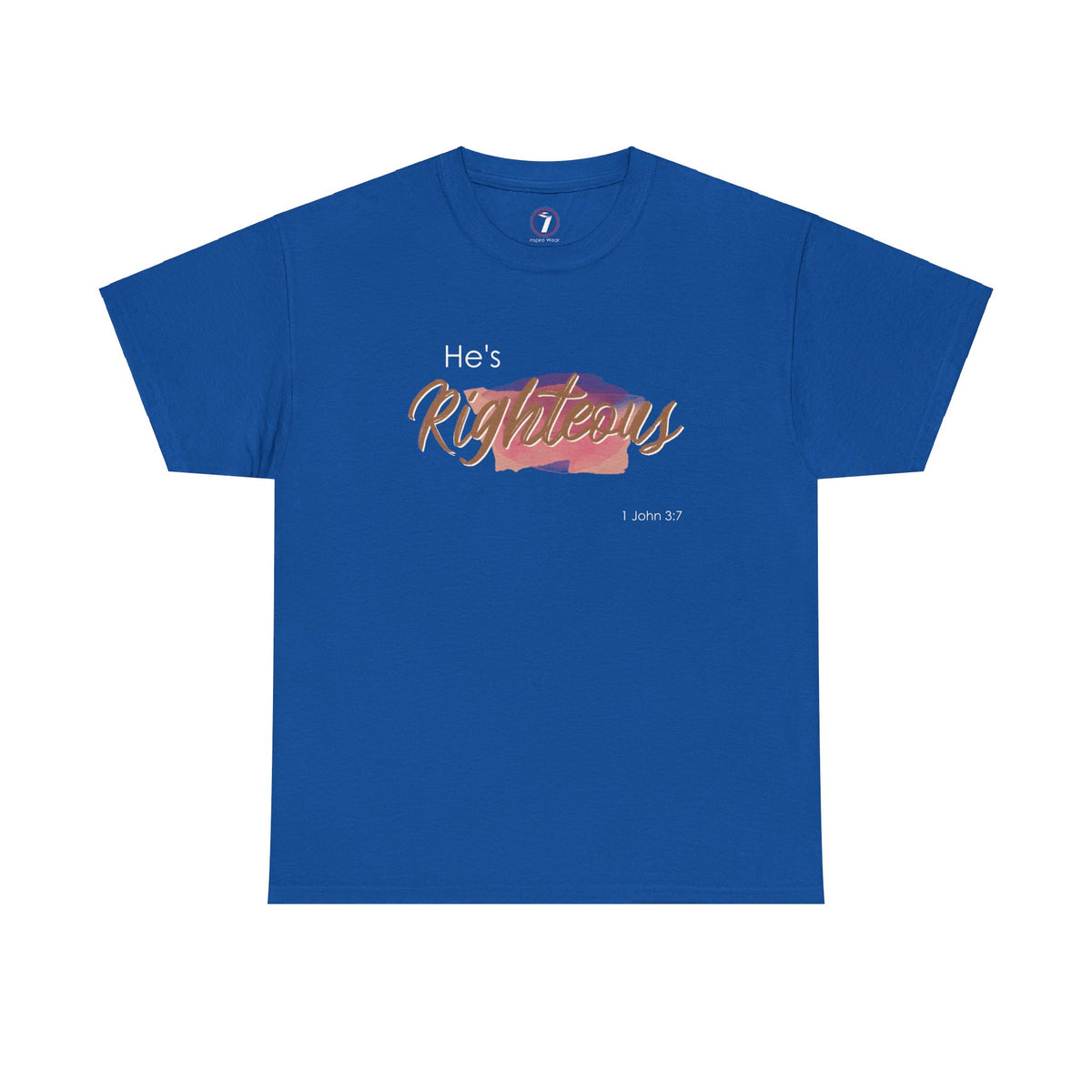He's Righteous Unisex Heavy Cotton Tee