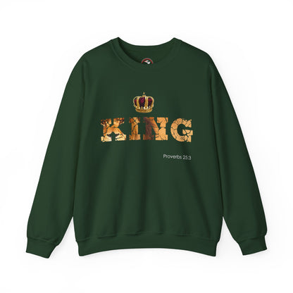 I Am King Unisex Heavy Blend™ Crewneck Sweatshirt