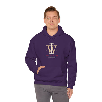 Inspire Wear IW Monogram Logo Pullover Hoodie