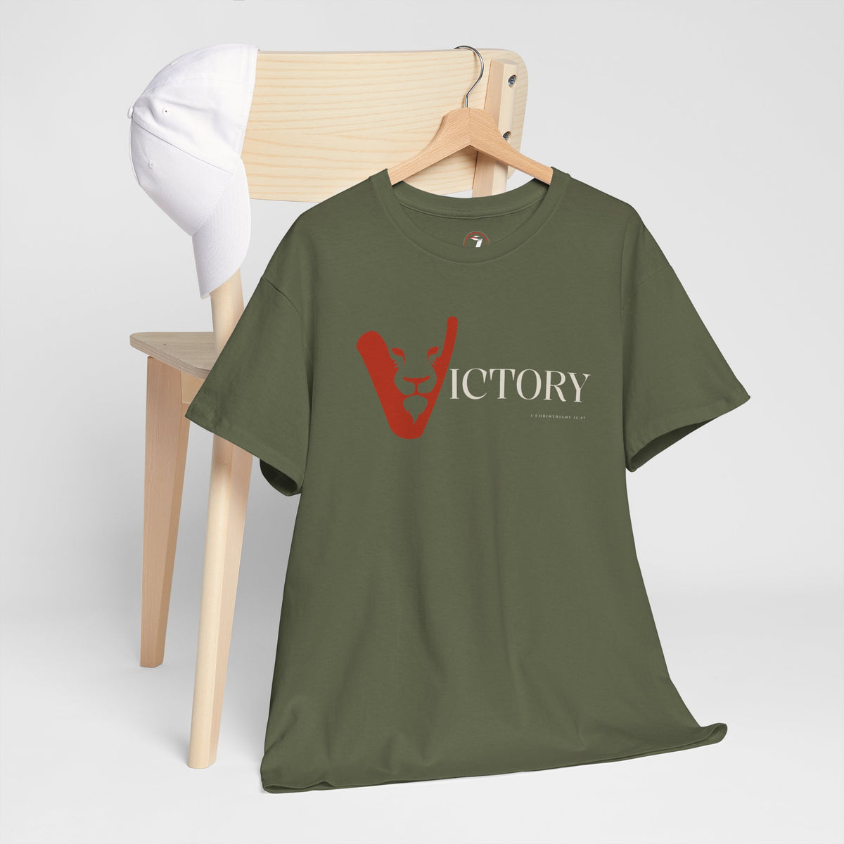 Victory in Jesus Unisex Heavy Cotton Tee