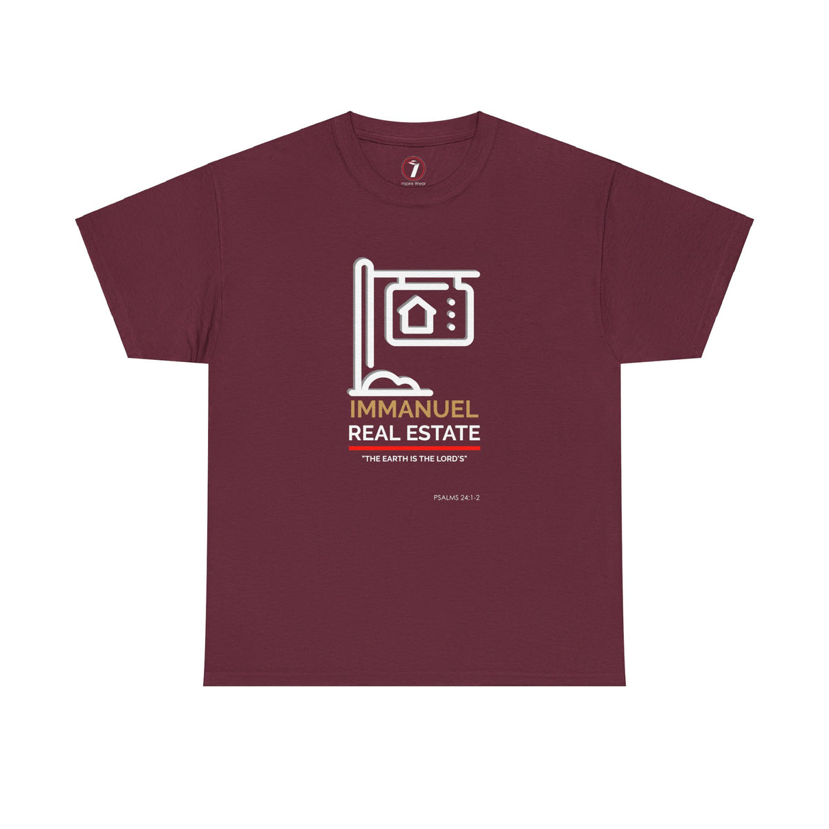 Immanuel Real Estate Unisex Heavy Cotton Tee
