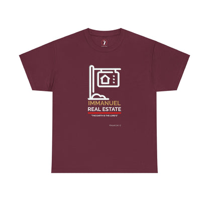 Immanuel Real Estate Unisex Heavy Cotton Tee
