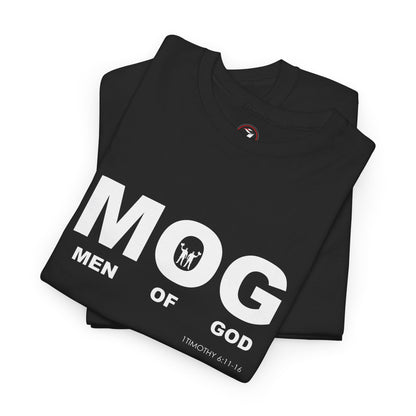 "MOG" Men of God Faith Based Graphic T-Shirt - Unisex Heavy Cotton Tee