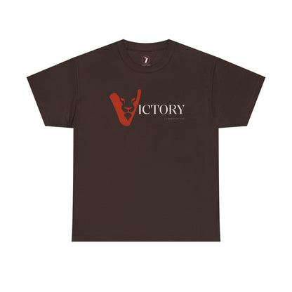 Victory in Jesus Unisex Heavy Cotton Tee