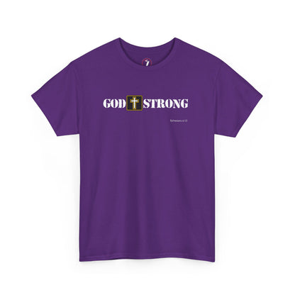 God Strong Unisex Heavy Cotton Tee