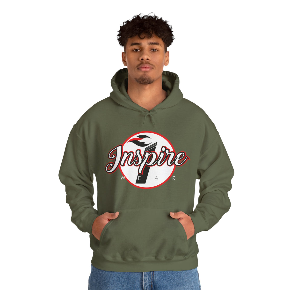 Inspire Wear Baseball Unisex Heavy Blend™ Hooded Sweatshirt