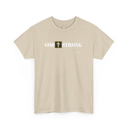 God Strong Unisex Heavy Cotton Tee