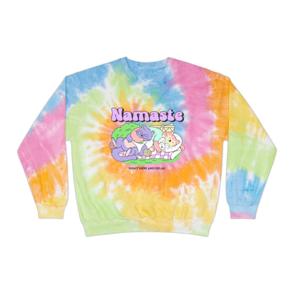 Namaste n Relax Unisex Tie-Dye Sweatshirt