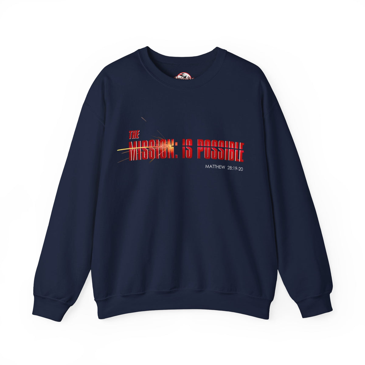 "The Mission is Possible" Motivational Crewneck Sweatshirt