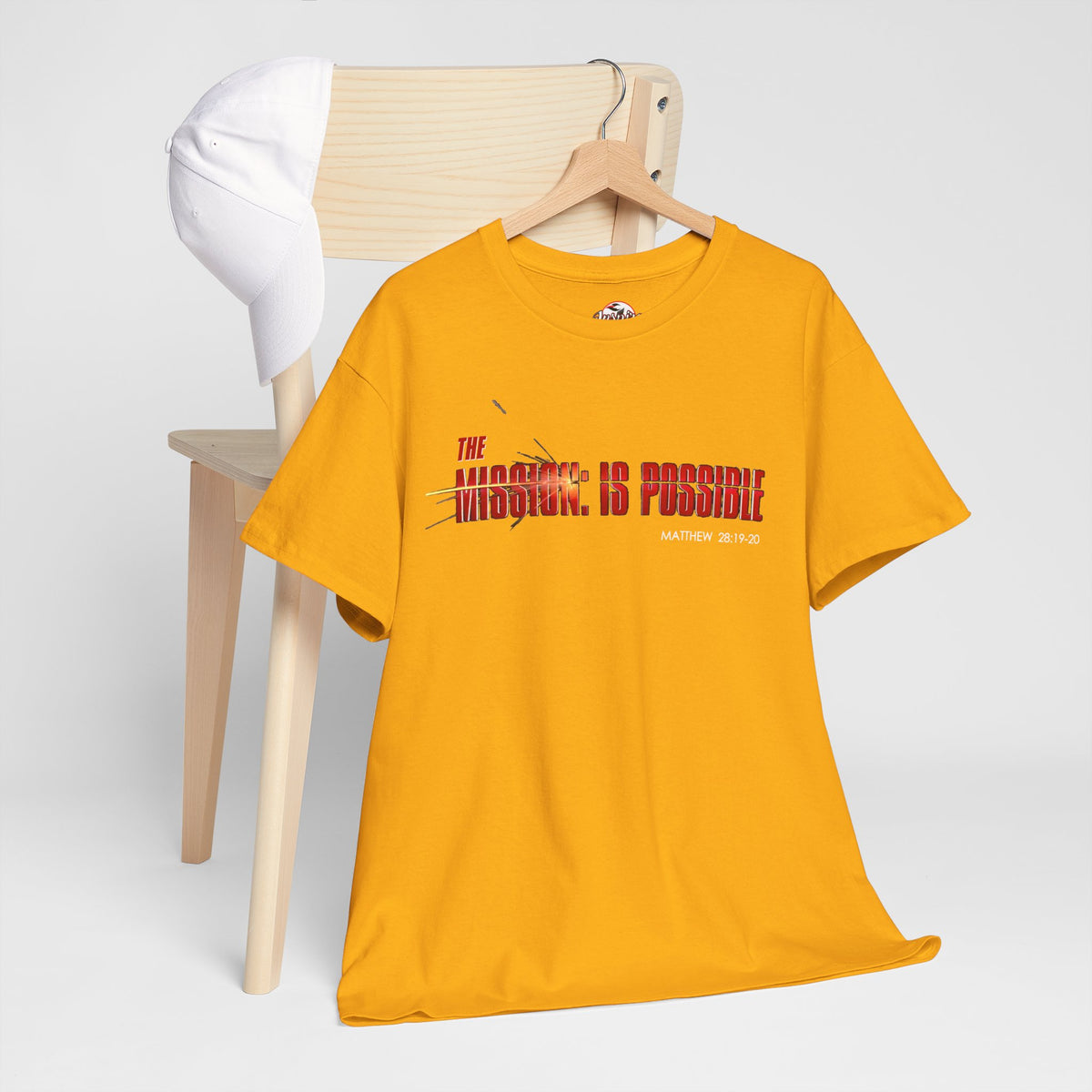 The Mission is Possible Motivational Unisex Graphic T-Shirt
