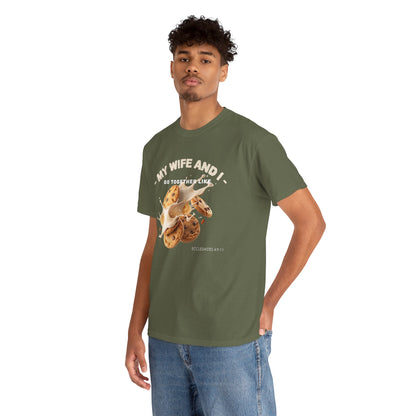 My Wife and I Go Together Like Cookies & Milk Men's Graphic Tee