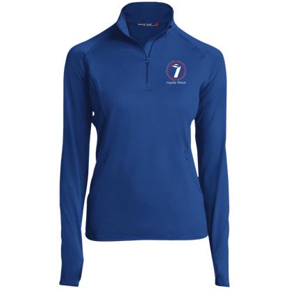 Inspire Wear logo Ladies' 1/2 Zip Performance Pullover