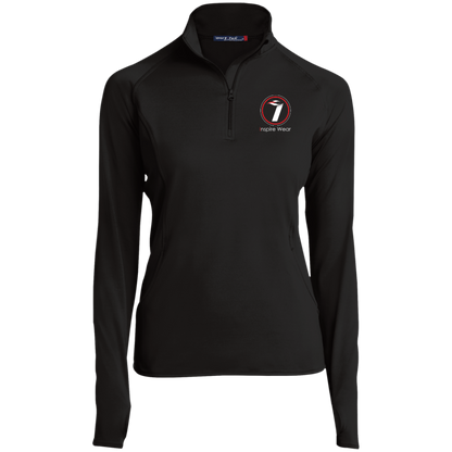 Inspire Wear logo Ladies' 1/2 Zip Performance Pullover