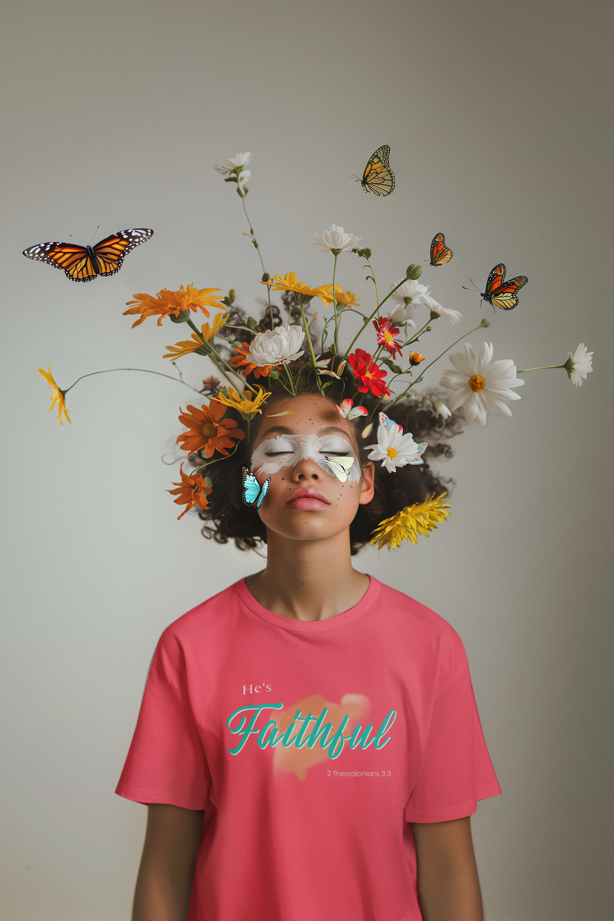 He's Faithful Unisex Heavy Cotton Tee