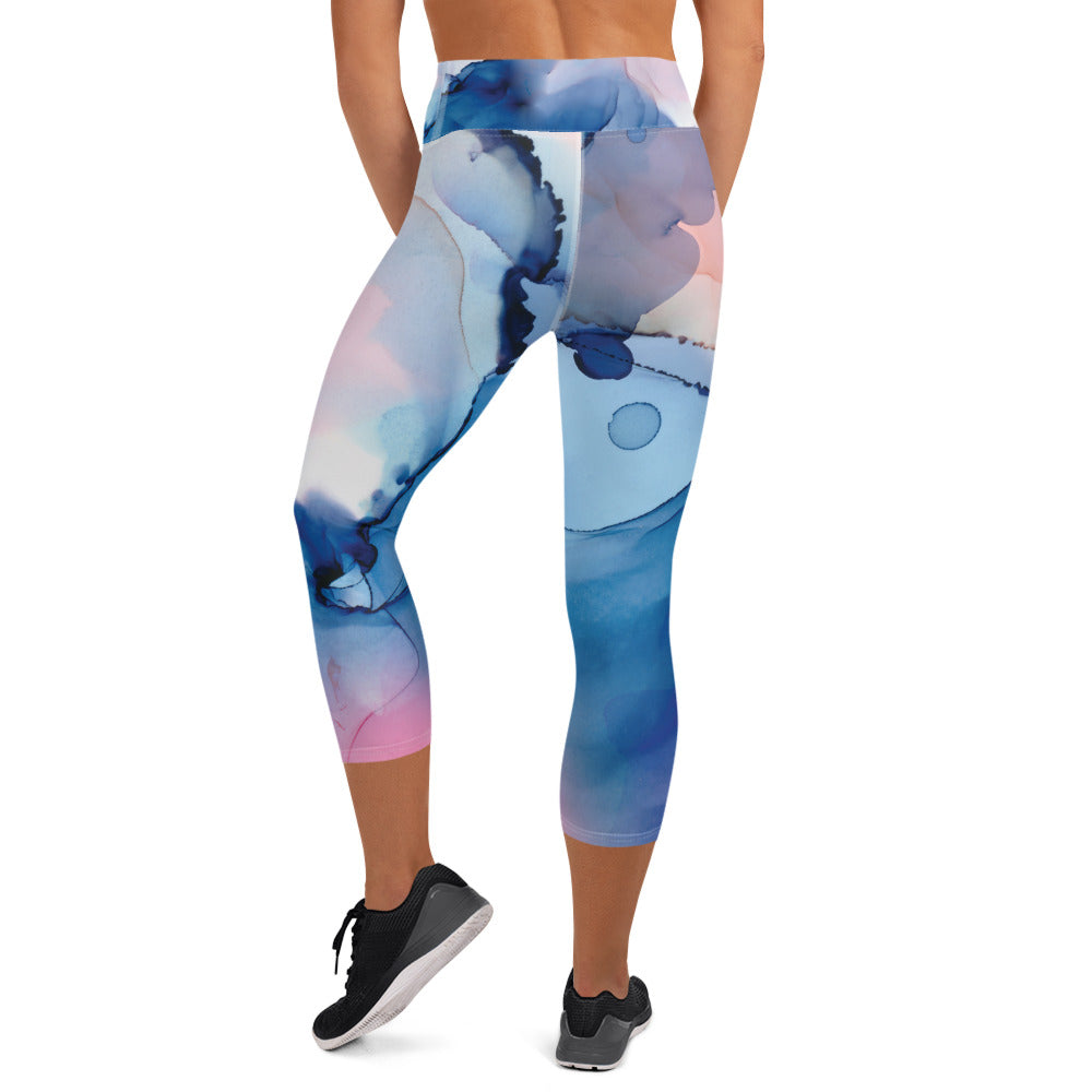 I-Wear Cotton Candy Yoga Capri Leggings