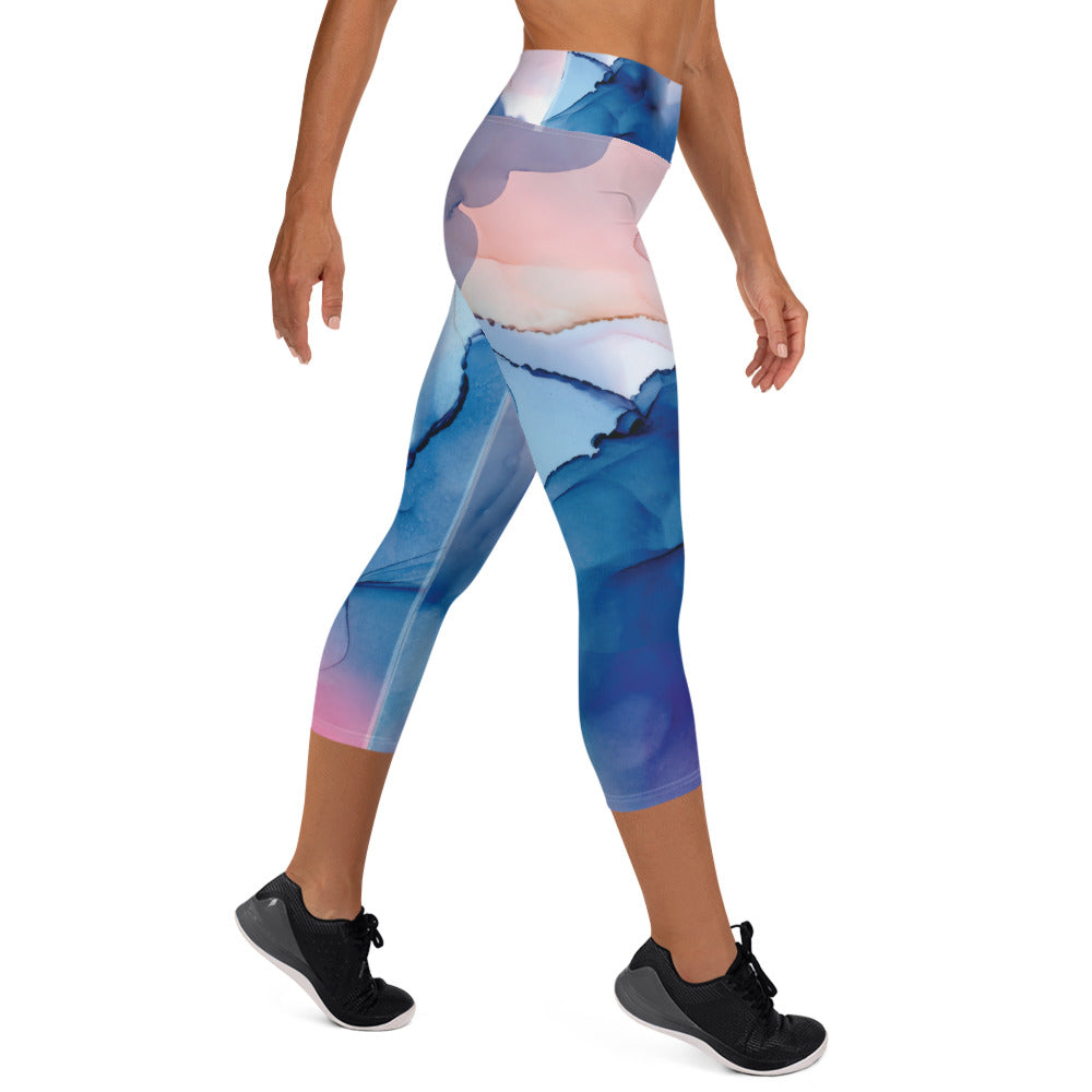 I-Wear Cotton Candy Yoga Capri Leggings
