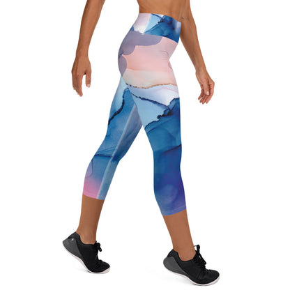 I-Wear Cotton Candy Yoga Capri Leggings